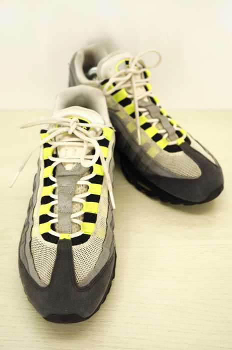 NIKE (ナイキ) AIR MAX 95 OG エアマックス95 復刻 イエローグラデ NEON YELLOW ネオン 12年製 メンズ シューズ