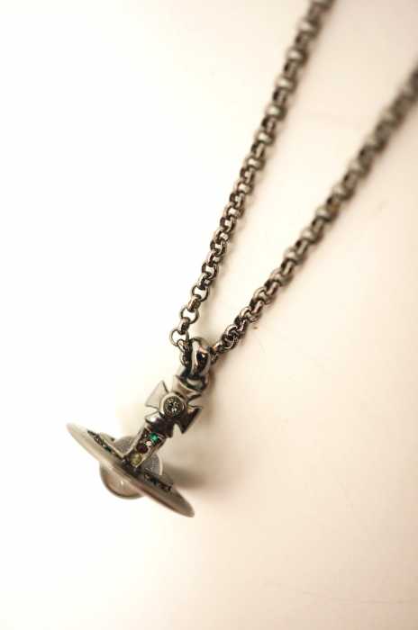 Vivienne Westwood （ヴィヴィアンウエストウッド） ストーン装飾スモールオーブネックレス レディース アクセサリー