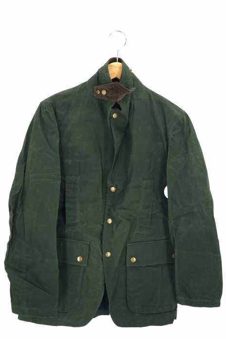 RAINMAKER（レインメーカー） RIDING JACKET ラペル切替コーティングコットンブルゾン メンズ アウター