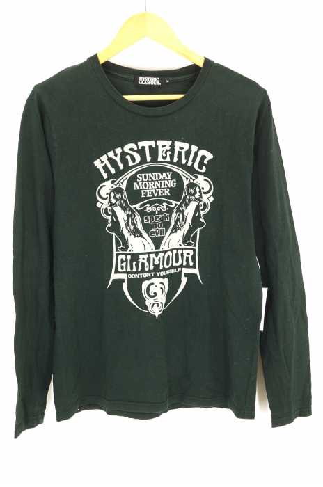 HYSTERIC GLAMOUR (ヒステリックグラマー) プリント長袖カットソー メンズ トップス
