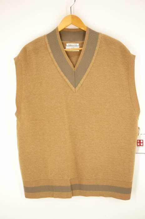 417 by EDIFICE （フォーワンセブンバイエディフィス） 18SS  ミラノリブチルデンビッグベスト メンズ トップス