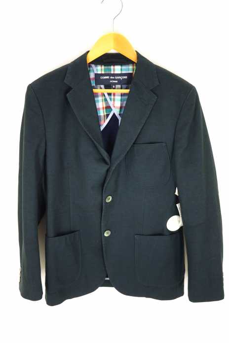 COMME des GARCONS HOMME （コムデギャルソンオム） AD2013  14SS  ノッチドラペル2Bテーラードジャケット メンズ アウター
