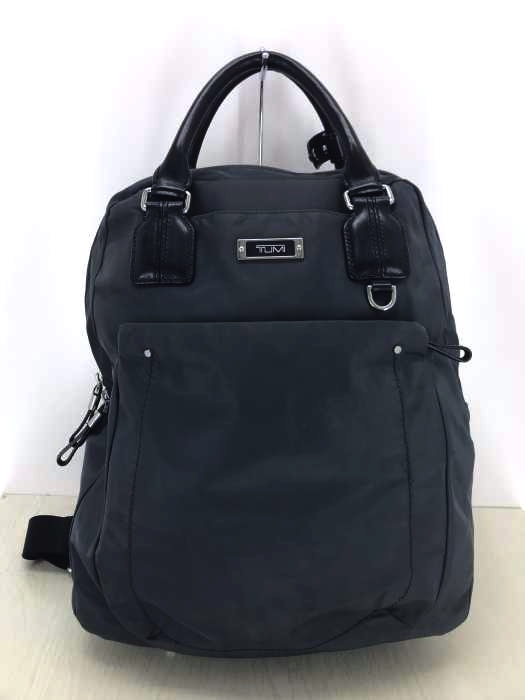 TUMI（トゥミ） 2way　レザー切替ナイロンバックパック メンズ バッグ