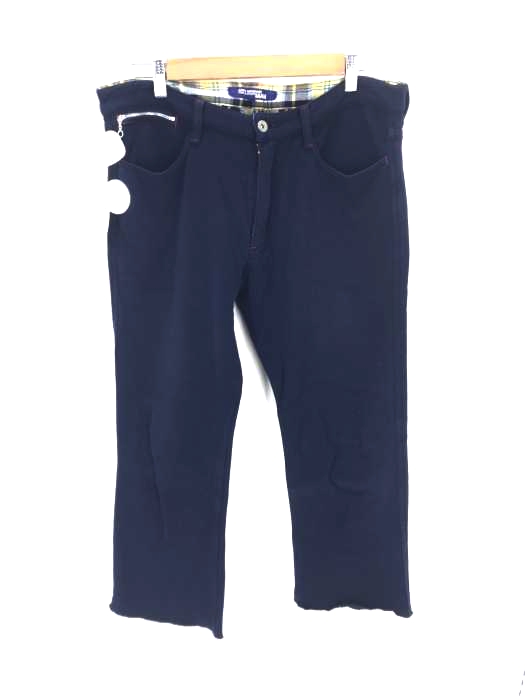 JUNYA WATANABE COMME des GARCONS MAN（ジュンヤワタナベコムデギャルソンマン） AD2011 裏チェック柄スウェットパンツ メンズ パンツ
