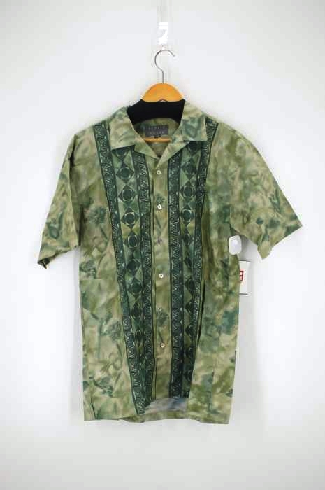 DEMAIN CLAIR（フメイ） オープンカラー半袖総柄シャツ メンズ トップス
