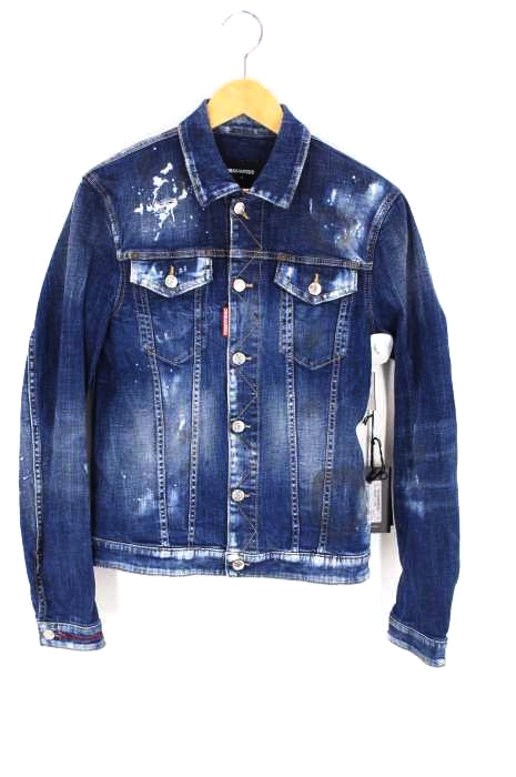 DSQUARED2（ディースクエアード） USED加工 デニム ジャケット
