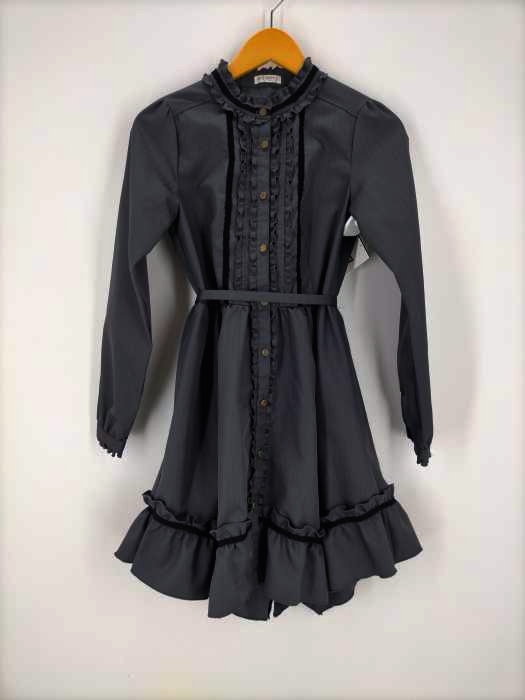 axes femme（アクシーズファム） イレヘムストライプシャツOP レディース ワンピース