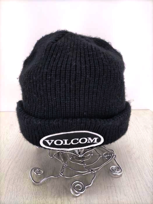 VOLCOM（ヴォルコム） ロゴ刺繍 ニットキャップ メンズ 帽子