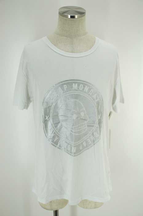 CHEAP MONDAY  （チープマンデー） ロゴプリントTシャツ メンズ トップス