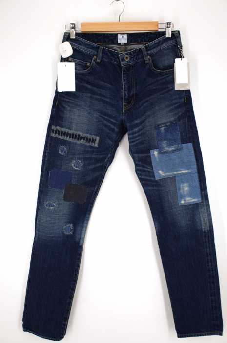 R.NEWBOLD（アールニューボールド） パッチワーク加工デニムパンツ メンズ パンツ