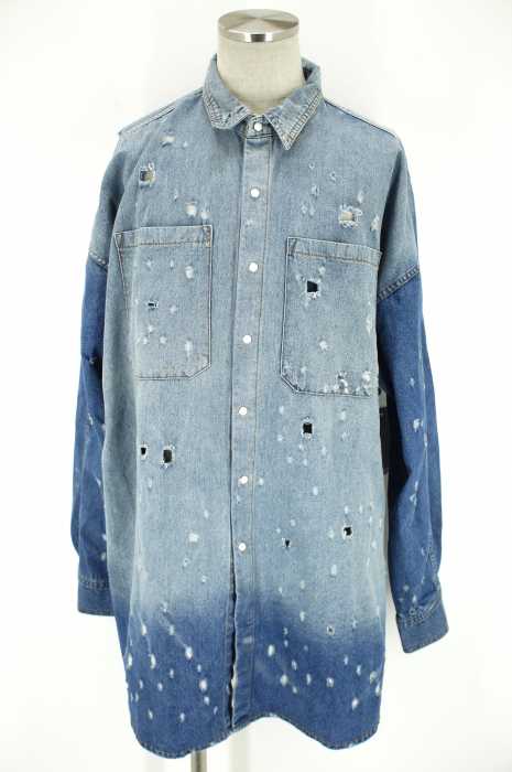 Danke Schon （ダンケシェーン） Big DenimShirts　ビッグデニムシャツ メンズ トップス