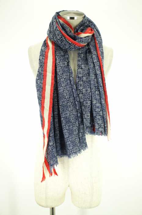 LOVAT & GREEN () 総柄スカーフ メンズ ファッション雑貨