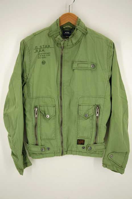 G-STAR RAW（ジースターロー） NEW CHOPPER ARMY JKT スタンドカラー  ヘリンボーン メンズ アウター