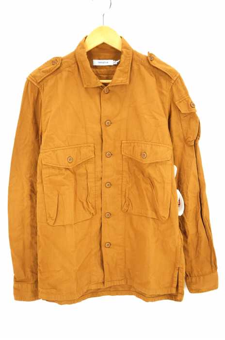nonnative(ノンネイティブ) ROAMER SHIRT C/S TWILL OVERDYED メンズ トップス