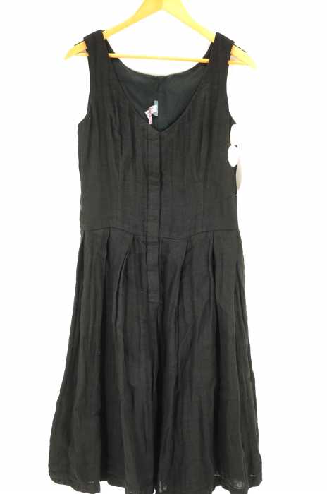 COMME des GARCONS COMME des GARCONS(コムデギャルソンコムデギャルソン) AD2012 13SS ガーゼ地プリーツノースリーブワンピース レディース ワンピース