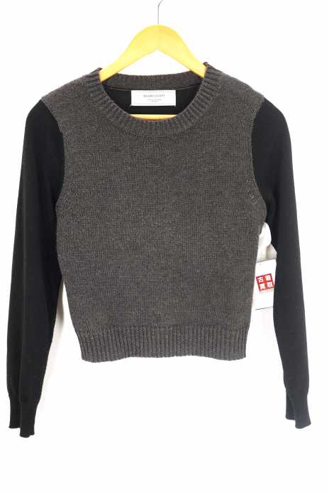 BEAMS Lights （ビームスライツ） パネル切替クルーネックニット レディース トップス