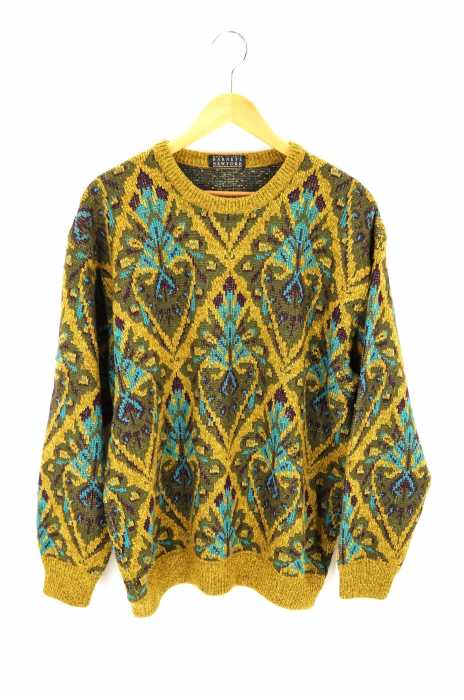 BARNEYS NEWYORK （バーニーズニューヨーク） 総柄ニット メンズ トップス