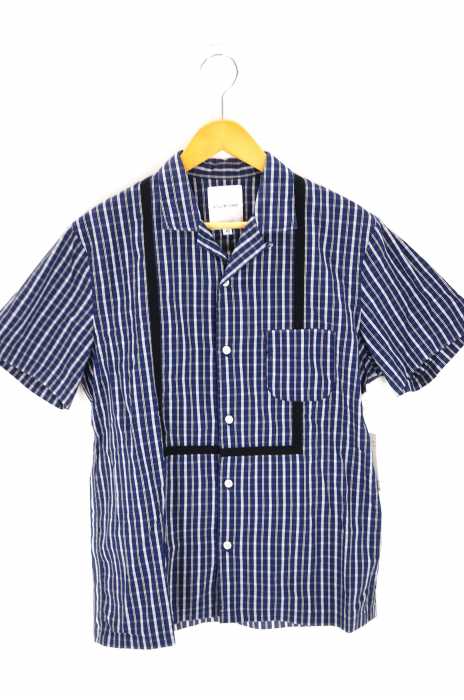 STILL BY HAND （スティルバイハンド） 異素材切替 開襟 オープンカラー メンズ トップス
