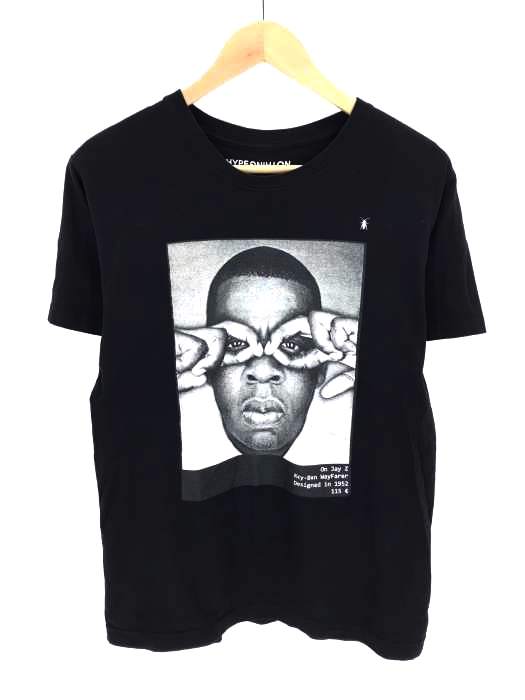 HYPE MEANS NOTHING（ハイプ・ミ?ンズ・ノーシング） JAY-Zモデル クルーネックTシャツ メンズ トップス
