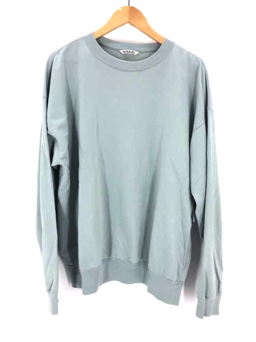 AURALEE(オーラリー) High Gauge Sweat Big P/O メンズ トップス