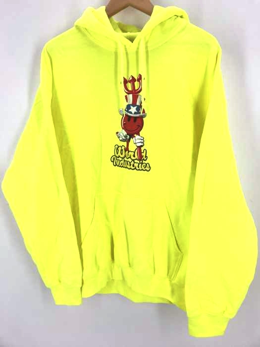 world industries（ワールドインダストリーズ） I WANT YOU PARKA プリントパーカー メンズ トップス