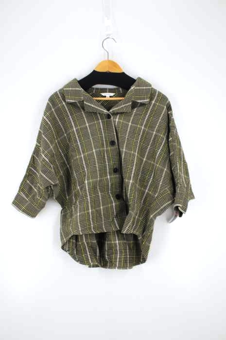 moussy（マウジー） OPEN COLLAR SUCKER PLAID シャツ レディース トップス