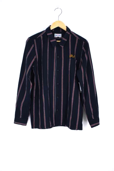 ROTAR(ローター) Classic striped open color shirt メンズ トップス