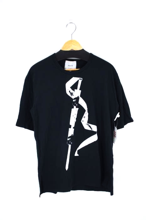 KINGLYMASK（キングリーマスク） Antique Belt サイドスリットビッグTシャツ レディース トップス