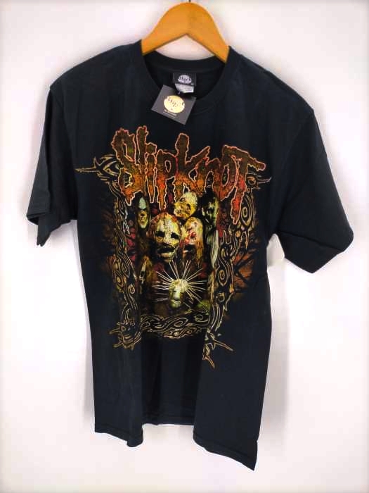 USED古着（ユーズドフルギ） Slipknot バンドプリントTシャツ メンズ トップス