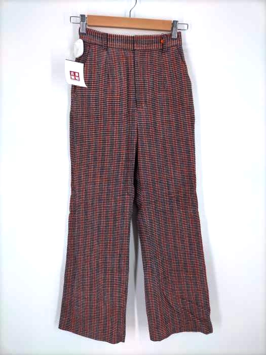 SLY（スライ） WARMY CHECK TROUSERS レディース パンツ