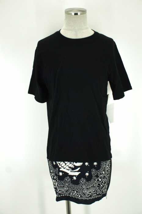 LEGENDA （） 裾切替Tシャツ メンズ トップス