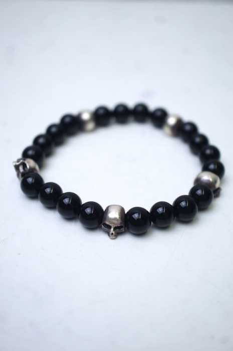 JAM HOME MADE （ジャムホームメイド） SKULL PRAYER BEADS BRACELET　ブレスレット メンズ ファッション雑貨