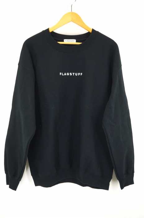 F-LAGSTUF-F(フラグスタフ) O EXCLUSIVE LOGO SWEAT 別注 ロゴ 刺繍 メンズ トップス