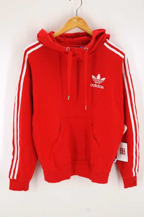 adidas Originals （アディダスオリジナルス） ライン入り ロゴプリント レディース トップス