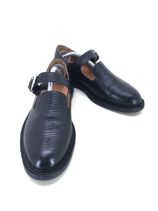 Hender Scheme（エンダースキーマ） デザイナーズ モンクシューズ　シボ革 レディース シューズ