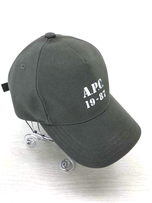 A.P.C.（アーペーセー） フロントプリントキャップ メンズ 帽子