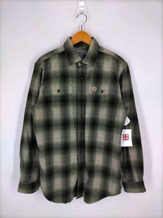 Carhartt（カーハート） ORIGINAL FIT FLANNEL L/S PLAID SHIRT メンズ トップス