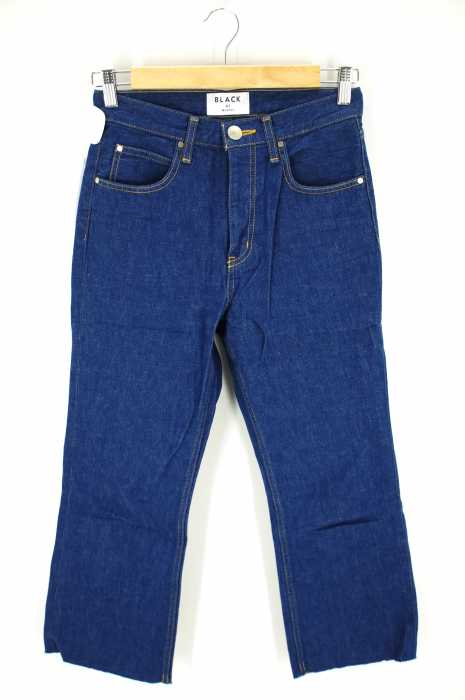 BLACK by moussy （ブラックバイマウジー） 2016 PACAS vivid blue Denim カットオフデニムパンツ レディース パンツ