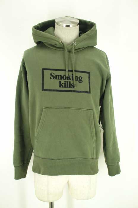 FR2(エフアールツー) 15AW Smoking kills プルオーバーパーカー メンズ トップス