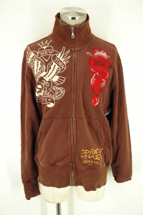 Ed Hardy （エドハーディー） プリントジャケット メンズ トップス