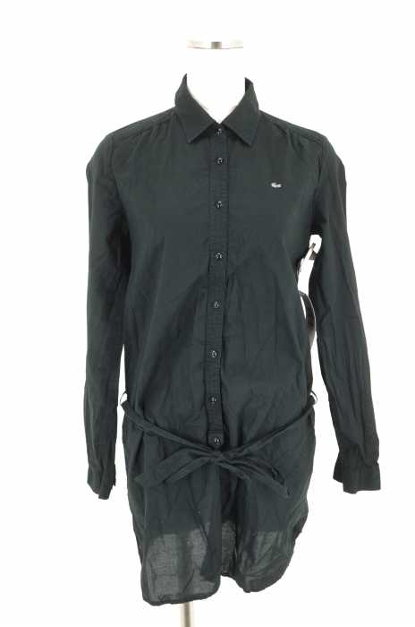LACOSTE （ラコステ） ベルト付きロングシャツ レディース トップス