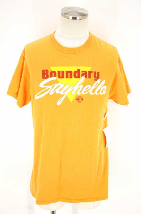 SAYHELLO (セイハロー) プリントTシャツ メンズ トップス