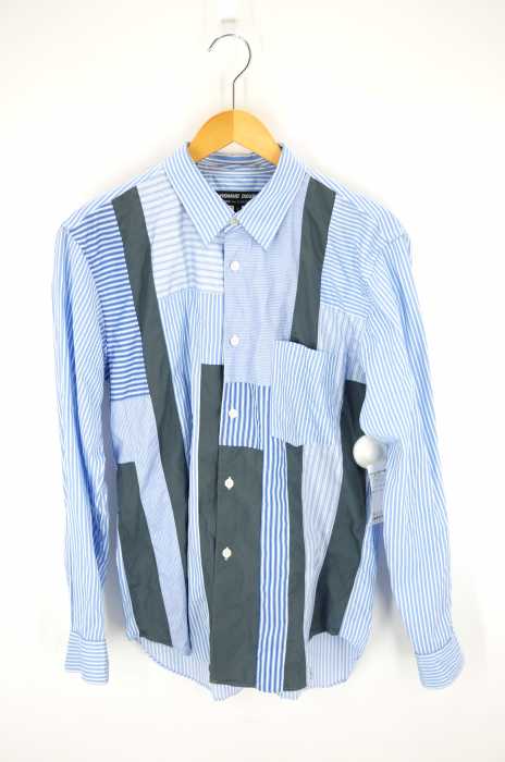 COMME des GARCONS HOMME DEUX （コムデギャルソンオムドゥ） AD2018  パッチワークシャツ メンズ トップス