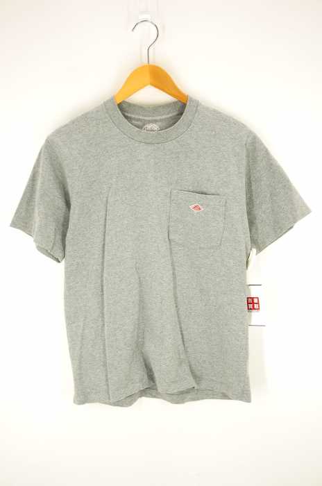 DANTON （ダントン） ポケット付きクールネック半袖tシャツ レディース トップス