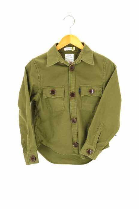 マディソンブルー ミリタリーシャツ マディソンブルー バックサテン