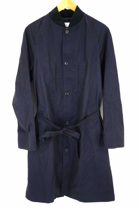 bunt(バント) WATER REPELLENT COAT 襟リブトレンチコート メンズ アウター