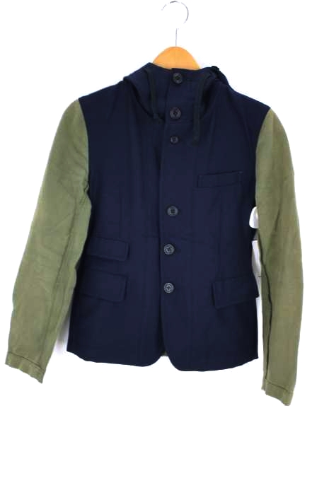 COMME des GARCONS COMME des GARCONS(コムデギャルソンコムデギャルソン) 袖切替 フーデッドジャケット レディース アウター