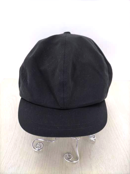 syte by Yohji Yamamoto（サイトバイヨウジヤマモト） Pe/Rayon Gabardine Stretch Eight-contact Casquette メンズ 帽子