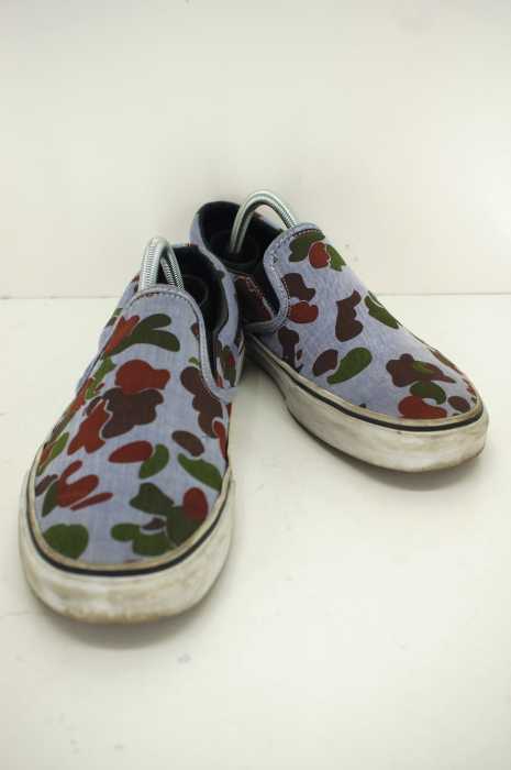 VANS （バンズ） 総柄スリッポンスニーカー メンズ シューズ