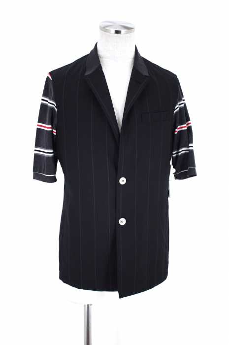 KRIS VAN ASSCHE （クリスヴァンアッシュ） 半袖デザインジャケット メンズ アウター